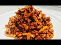 Download Lagu So Easy Crispy \u0026 Crunchy Tempeh, Peanuts, Anchovies in Spicy Chillie Sauce