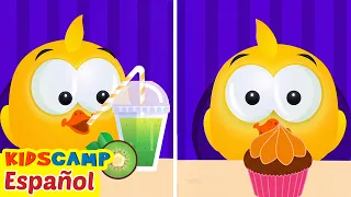 Rutina Matutina de Los Patito de la Suerte | Aprender Colores Con Patito | Campo Infantil