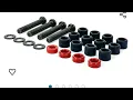 Suptek Screws for Samsung TV M8x45mm TV Mounting Bolts Screws for Samsung TV with Spacers