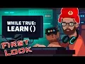 While True Learn First Look Puzzling alghoritm building game Can we learn programming