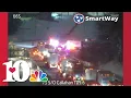 We re tracking snow and traffic conditions as several crashes impact interstate drivers