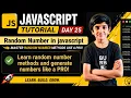 JS random number in 9 mins Code With Mahesh