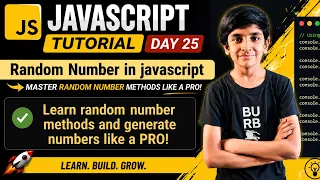 JS random number in 9 mins Code With Mahesh