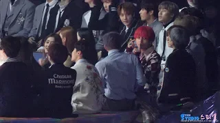 181201 무대볼때 뷔 제스쳐 방탄소년단 BTS 리액션 Reaction 로이킴 그때 헤어지면 돼 직캠 By Spinel 