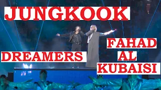 정국 BTS JungKook Dreamers Ft Fahad Al Kubaisi Shorts 