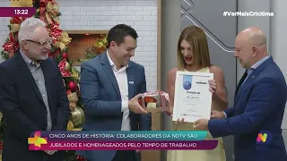 Emissora NDTV completa cinco anos de conteúdo local em Criciúma