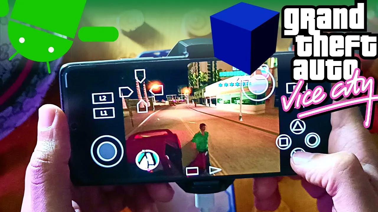 GTA Vice City AetherSX2 - PS2 Emulator Android Gameplay - 2023