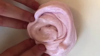 video 1: white glue light pink with sparkles