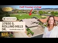 SaddleBrooke AZ Golf Course Home Galleria Model on the 4th Green 37850 S Rolling Hills Drive