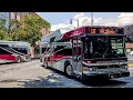 NONSTOP ACTION of Buses in Wilkes-Barre PA