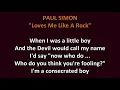 Paul Simon   Loves Me Like a Rock
