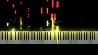 SNES Super Mario RPG Lets Go Down The Wine River Piano Tutorial 