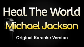 Heal The World Michael Jackson Karaoke Songs With Lyrics Original Key 