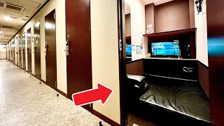 Download Stay at the best internet cafe in Japan 😴🛏 in a fully private room with a key [Travel Vlog]. MP3