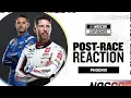 Denny Hamlin Kyle Larson react to wild finish at Phoenix NASCAR