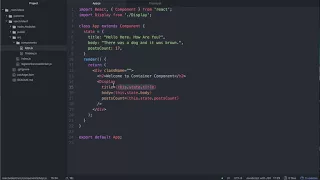 Basic React Starter Tutorial in es6 - 6 Destructuring Passed Props