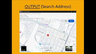 Java Programming GPS Maps Integration Interface