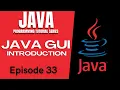 Java Tutorial JFRAME SWING GUI COLOR IMAGEICON CLASS Tagalog English Filipino 2021
