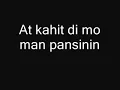 Matututuhan Mo Rin - Rocksteddy (LYRICS)