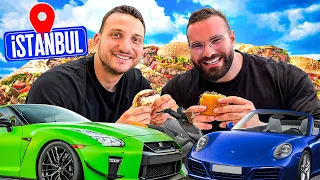 İSTANBUL ARABALI YEMEK TURU! ft. Emin San