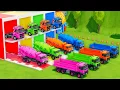 Download Lagu Garage with Colors - ALL MIXER TRUCK WITH DOUBLE FLATBED TRAILER TRUCK, MAN, KAMAZ, IVECO - FS22