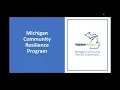 Michigan Community Resilience Program Technical Assistance Session