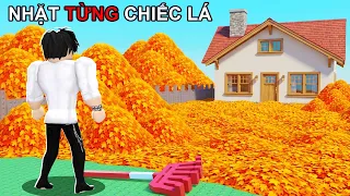 DR4GONS BỊ BẮT PHẢI NHẶT 1,000,000 CHIẾC LÁ TRONG ROBLOX | CLEAN ALL THE LEAVES