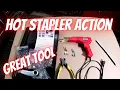 How To Use A Hot Stapler