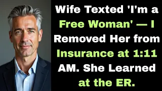 Wife Texted I M A Free Woman I Removed Her From Insurance At 1 11 AM She Learned At The ER 