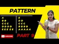 Pattern in java Triangle pattern ASCII Pattern Pattern by using nested loop Pattern Part 9