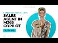 Conversational CRM Sales Agent in M365 Copilot