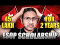 22 Scholarship ETH Zurich ESOP Selection Process Explained