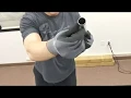 Assembling a 3-piece Curtain Rod with Finials Size 120-170