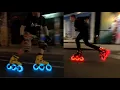 Download Lagu Luminous 3x110mm Blue(glow)/Red -City Skating Belgrade/Gradska voznja rolera(Svetleci tockici)