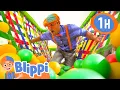 Lagu Learn With Blippi at Rainbow World Playground | Blippi and Meekah Best Friend Adventures
