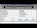 How to Create an Object Oriented Restaurant Management System in Java Eclipse - Full Tutorial