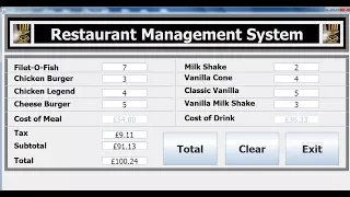 How to Create an Object Oriented Restaurant Management System in Java Eclipse - Full Tutorial