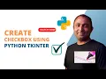 Python Tkinter Tutorial Create Checkboxes Step by Step