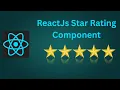 Star Rating Component in React js Machine coding interview questions in ReactJs