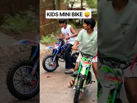 mini stunt bike chote par powerful 🥳🫢 #shorts #stutnbike #kidsbike #dirtbike
