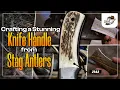 Crafting a Stunning Knife Handle from Stag Antlers Knives Ranch
