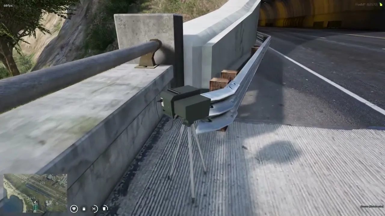 Mobile Radarfalle/Speedcam