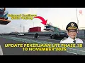 Update Progress Pekerjaan LRT Fase 1B Velodrome - Manggarai 10/11/2025 #lrtjakarta #lrt #pembangunan