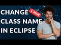 How to Change Class and Package s Name Easily
