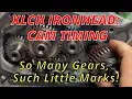 1972 XLCH Ironhead Camshaft Timing and Cam Cover Final Assembly