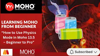 Moho 13 5 Pro How To Use Physics Mode In Moho Complete Guide For Beginners 