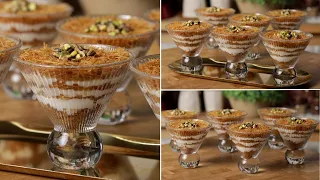 هالحلى البارد الفخم البسيط بكيس شعيرية و ب ٥ دقايق