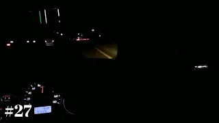 story wa ig nyetir mobil malam hari di tol
