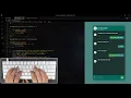 ASMR Programming - Fake Chat App
