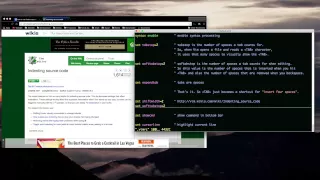 fixing indent cmd in command mode vim